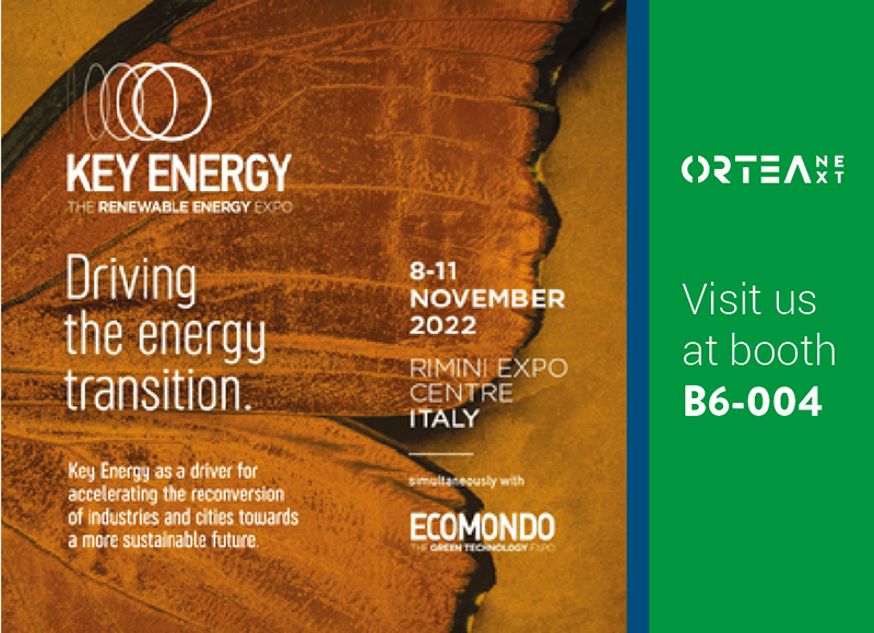 COME VISIT US AT KEY ENERGY IN RIMINI 2022