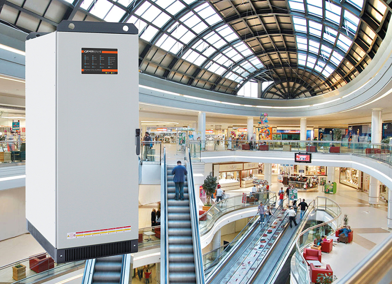 Enersolve for a large shopping centre in Italy