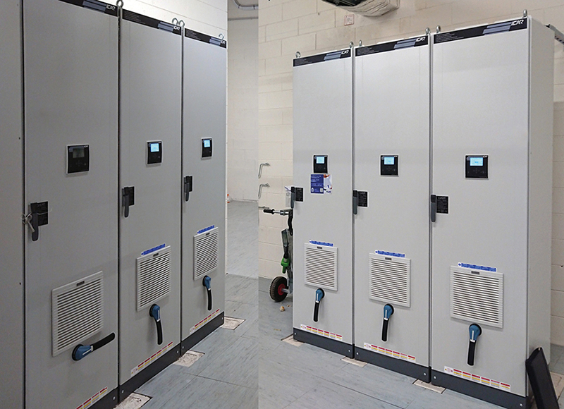 6 ICAR Multimatic for a huge logistics plant in Northern Italy