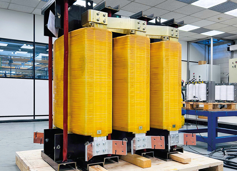 Isolation transformer for green hydrogen production