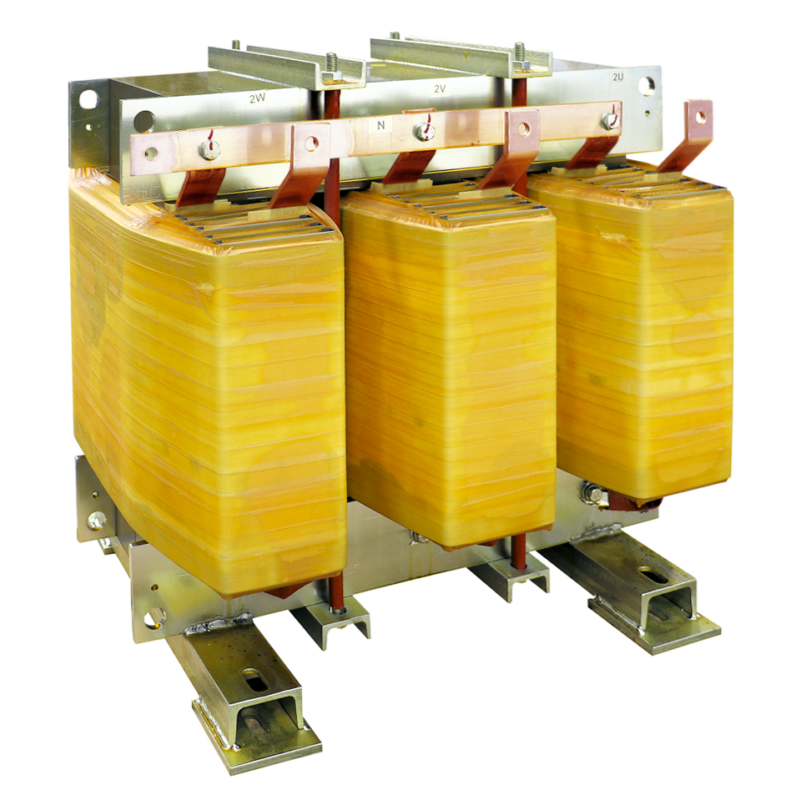 Picture of isolation transformer Ortea model DYN11 K20 R IP00