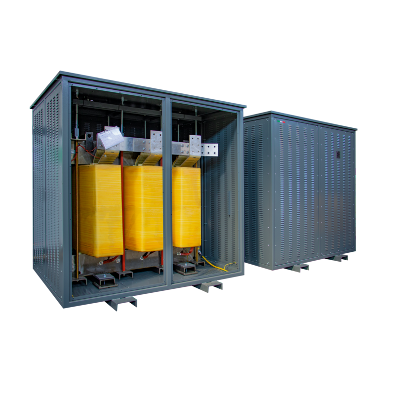 Picture of isolation transformer Ortea model DZN0 K13 A IP21